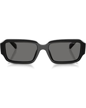 Vogue Eyewear Rectangle-Frame Sunglasses - Grey