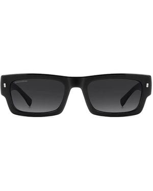 DSquared² Sonnenbrille Mit Logo - Schwarz
