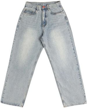 BeWider Superloose Loose-Fit Jeans - Gray
