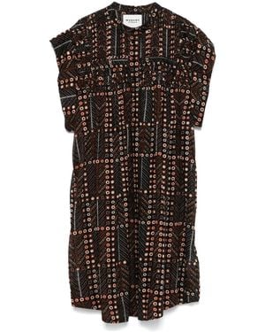 Isabel Marant Leazali ミニドレス - ブラック
