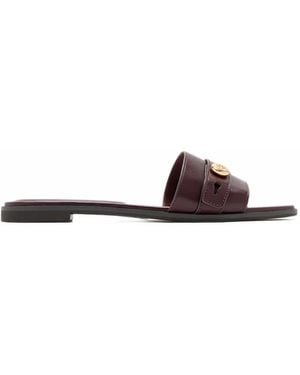Tory Burch Romy Slide - White