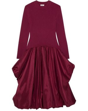 Jonathan Simkhai Kenlie Balloon Dress - Purple