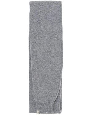 Paloma Wool Sjaal Met Geribbelde Afwerking - Grijs