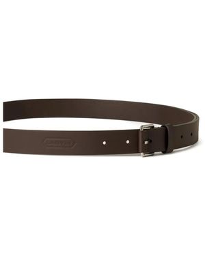 Lanvin Logo-Debossed Belt - White
