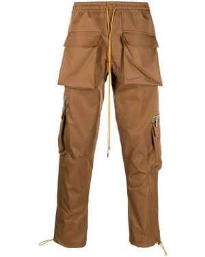 Rhude Cargo Trousers - White