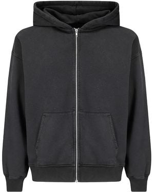 COLORFUL STANDARD Zip-Up Hoodie - Black