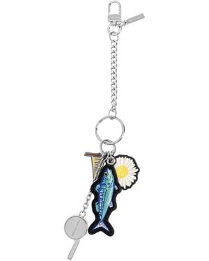 Marc Jacobs Breloque Pour Sac Camp Whistle - Blanc