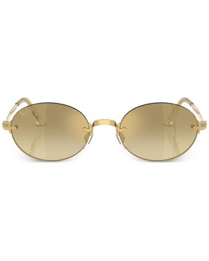 Ray-Ban X A$Ap Rocky Oval Sunglasses - Metallic