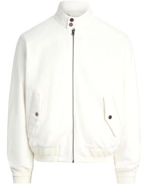 Polo Ralph Lauren Cotton Bomber Jacket - White