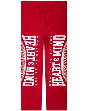 BBCICECREAM Mercer Graphic Sweatpants - Red