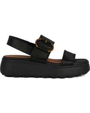 Geox 55mm Spherica platform sandals - Negro