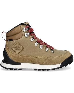 The North Face Back-To-Berkeley Iv Lace-Up Paneled Ankle Boots - Brown