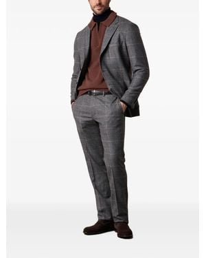 Brooks Brothers Plaid Suit - Black