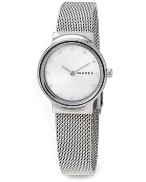 Skagen Freja Lille Steel-Mesh 26Mm Watch - Grey
