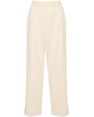 Ba&sh Pantalones Gona Rectos - Blanco