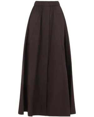 Co. Elasticated-Waistband Maxi Skirt - Black