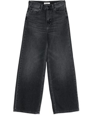Carhartt Vaqueros con parche del logo - Gris