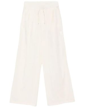 ADNYM Pantalones Anchos Azul - Blanco