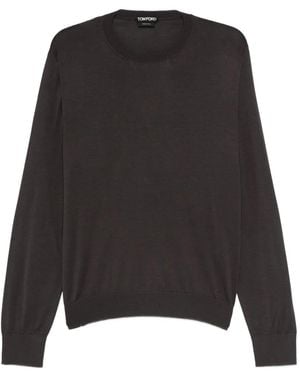 Tom Ford クルーネックセーター - ブラック