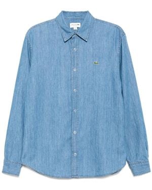 Lacoste Denim Shirt - Blue