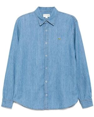 Lacoste デニムシャツ - ブルー