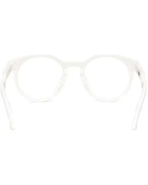 Oakley Hstn Brille Mit Rundem Gestell - Weiß