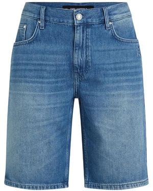 KARL LAGERFELD Shorts Denim - Blu