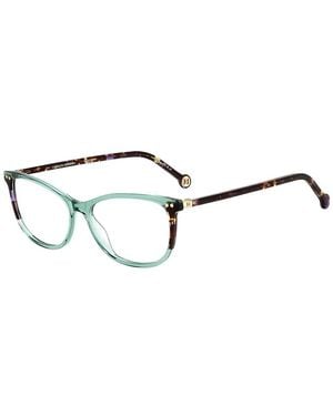 Carolina Herrera Lunettes De Vue À Monture Papillon - Green