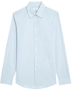 Zadig & Voltaire Sid シャツ - ブルー
