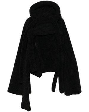 OTTOLINGER Wrap Teddy Jacket - Black