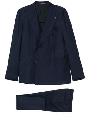 Tagliatore Double-Breasted Suit - Blue