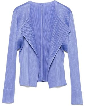 PLEATS PLEASE パープル テーラードジャケット Pleats Please Issey Miyake Jackets for Women | Online Sale