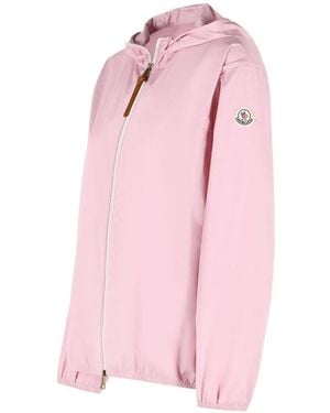 Moncler 'Fegeos' Polyester Hooded Jacket - Pink
