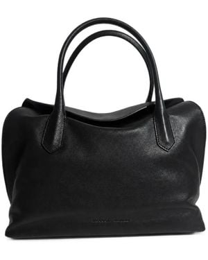 Iacucci Sac Cabas En Cuir - Black