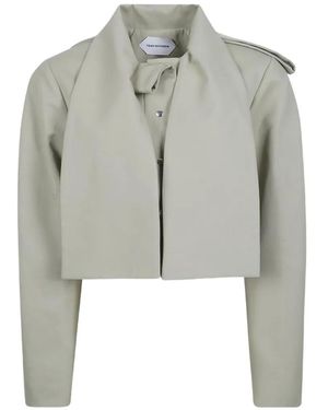 FIDAN NOVRUZOVA Arden Epaulette Jacket - Grey