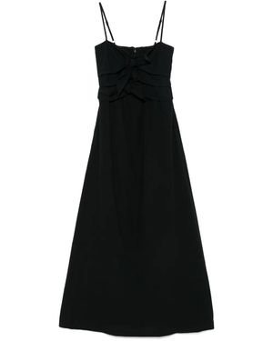 MSGM マキシドレス - ブラック