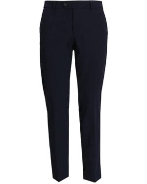 BOSS Pressed-Crease Chinos - Blue