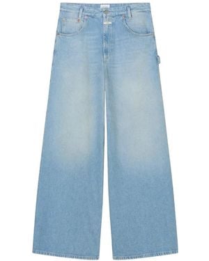 Closed Morus Jeans Mit Weitem Bein - Blau
