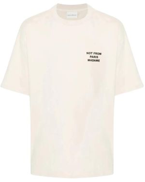 Drole de Monsieur Short-Sleeve T-Shirt - White