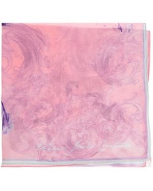 Versace Jeans Couture Print Scarf - Pink