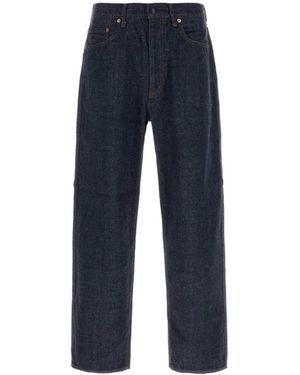 Nanamica Belt-Loops Jeans - Blue