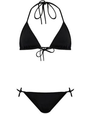 Balmain Triangle-Top Bikini - White
