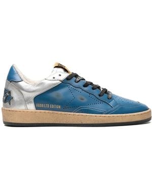 Golden Goose Ball Star /Ivory" Trainers - Blue