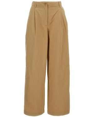 Casey Casey Sienna Pleated Trousers - Natural