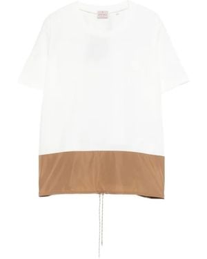 Marella Colour-Block T-Shirt - White