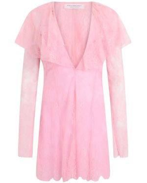 Philosophy Di Lorenzo Serafini Lace Ruffled Blouse - Pink