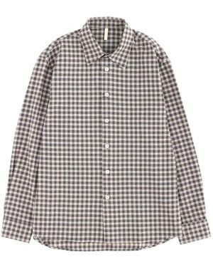 sunflower Checked Shirt - Grey