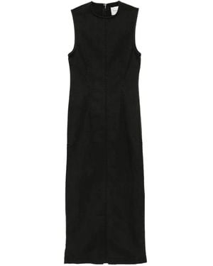 Reformation Abito Kendi Denim - Nero