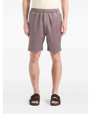 Manière De Voir Liam Satin Shorts - Purple
