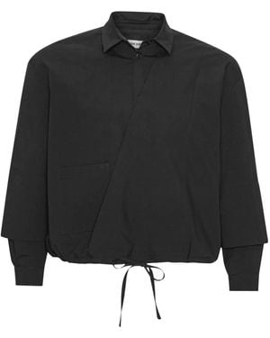 Henrik Vibskov Drawstring Pocket Shirt - Black